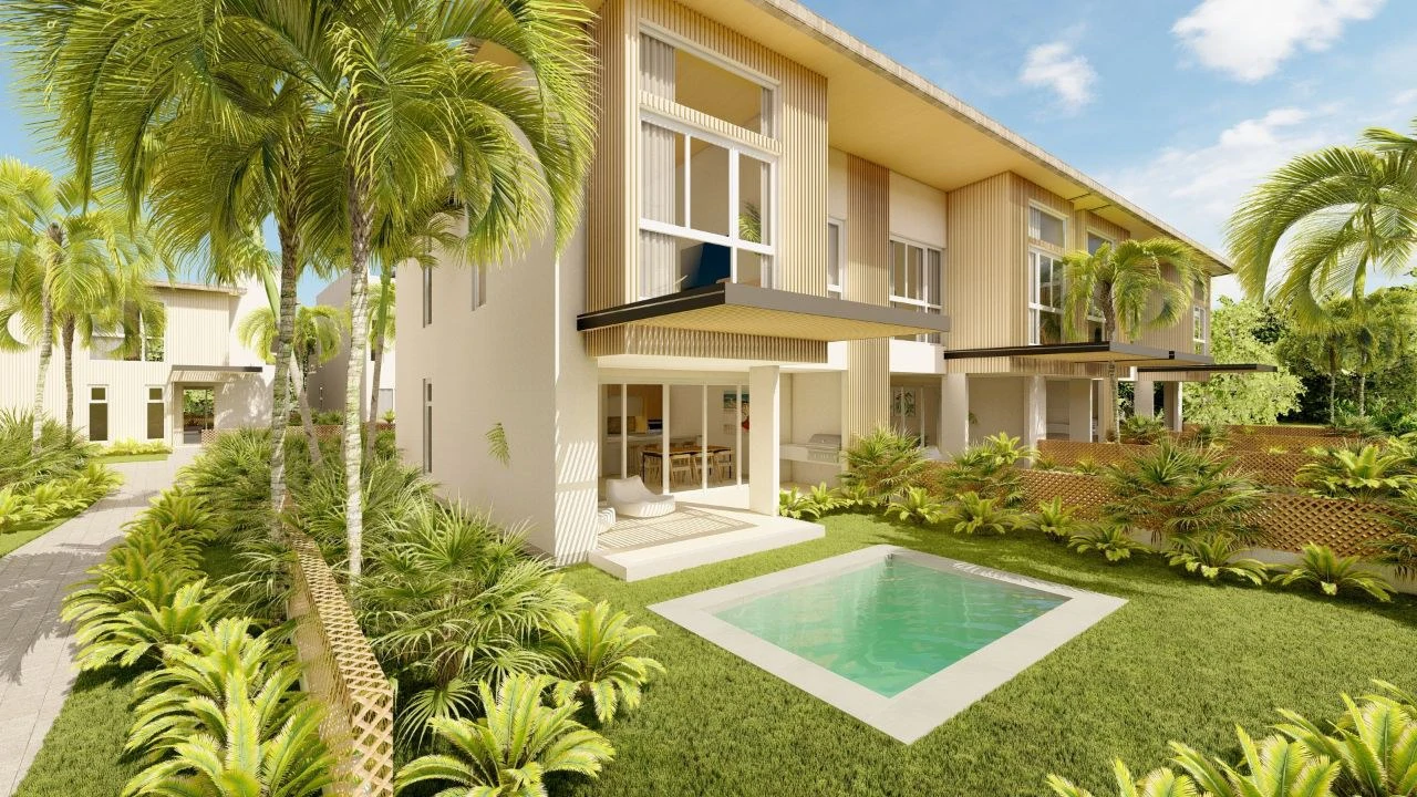 Townhouse B. FF17: Luxurious and spacious Pre-construction townhouse with pool - Within an exclusive community near the sea with a private lake! - Gallery image 8