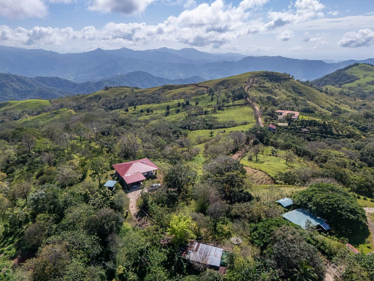 Altos de Socorro: Hilltop Farm with Expansive Ocean Views