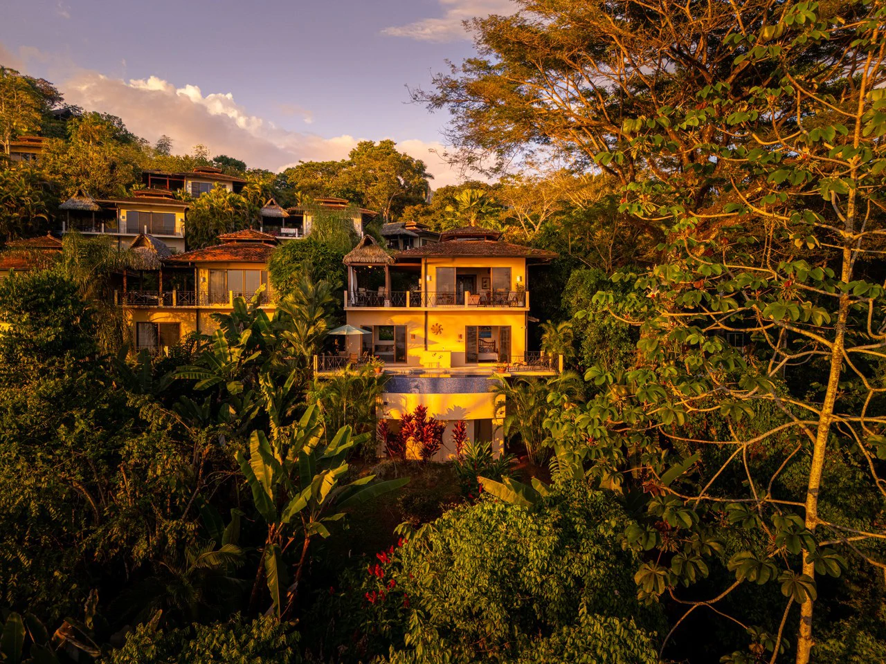 Canto Del Mar, Villa 3, Front Ridge Full Sunset Ocean and Jungle Views!: Mountain Villa For Sale in Dominicalito - Gallery image 12