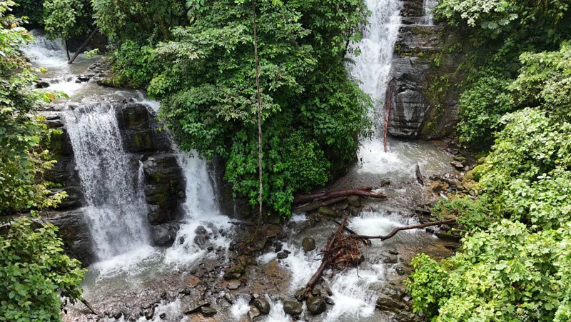 Waterfall Estate, Dos Bocas, Dominical Featuring Twin Waterfalls, Springs, Creeks & Rivers