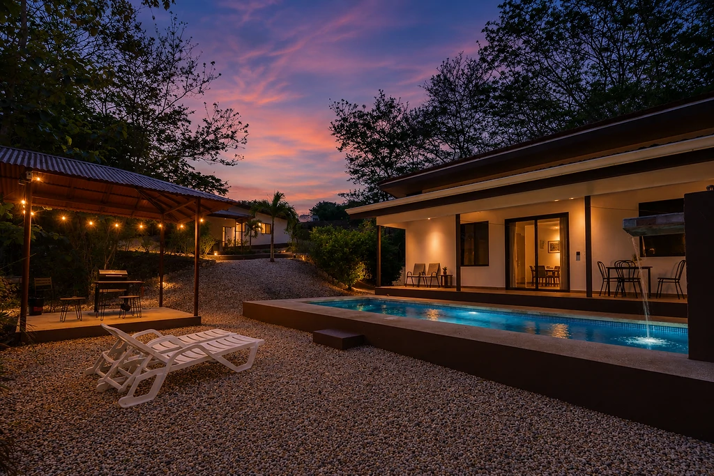 Villa Los Monos: High-Income 9-Unit Rental Property Near Playa Grande - Gallery image 2