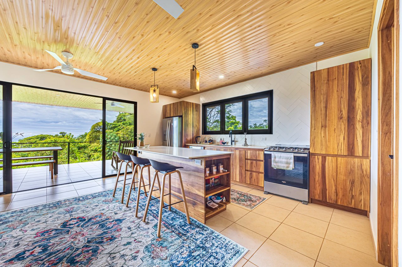 Ocean View Home with Cano Island And Whale Tail Views | San Josecito: Mountain House For Sale in Ojochal - Gallery image 25