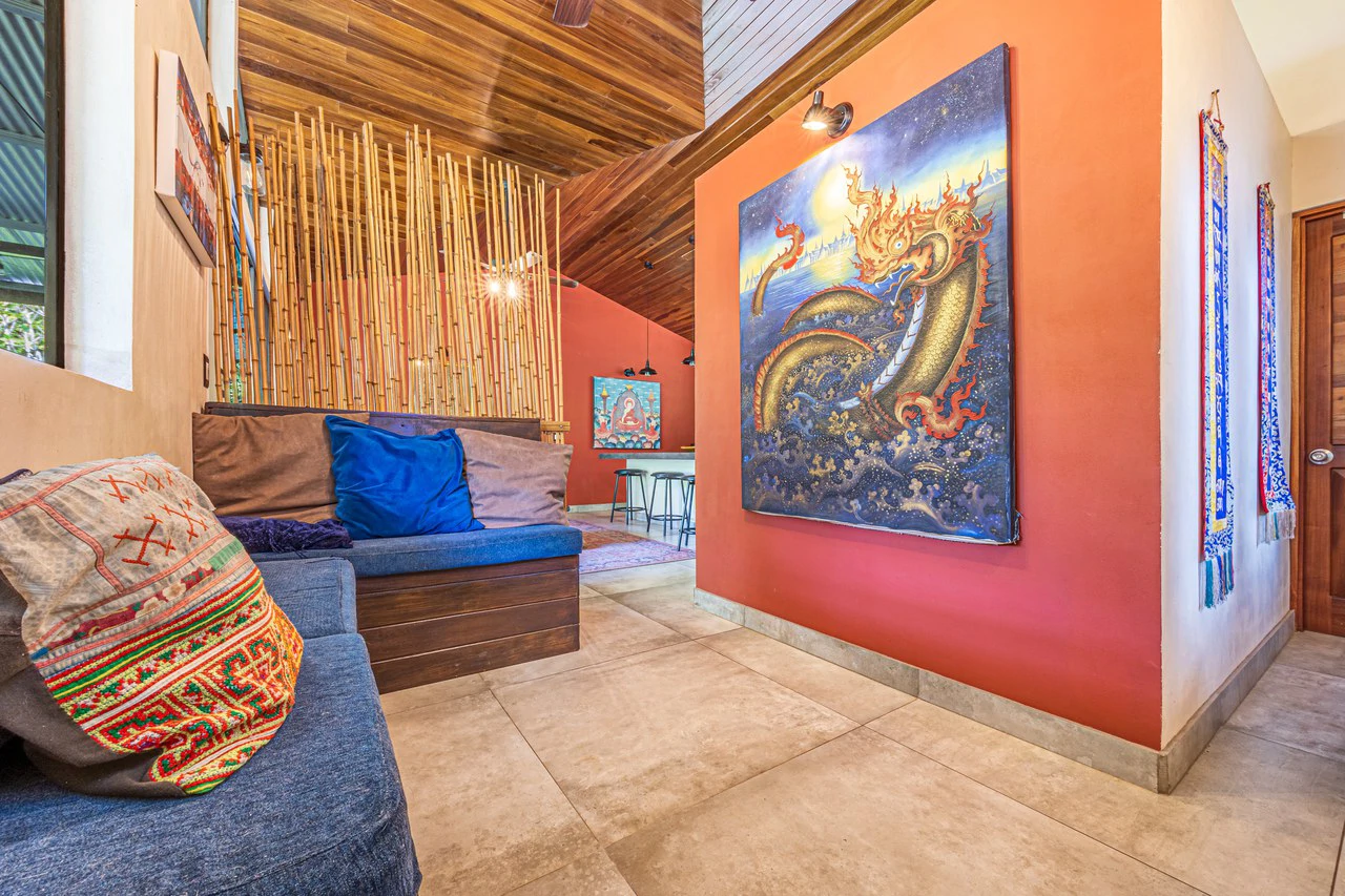 Tropical Hideaway – 7 Acres of Secluded Riverfront with a 3-Bedroom Home: Mountain House For Sale in Bahía Ballena - Gallery image 15