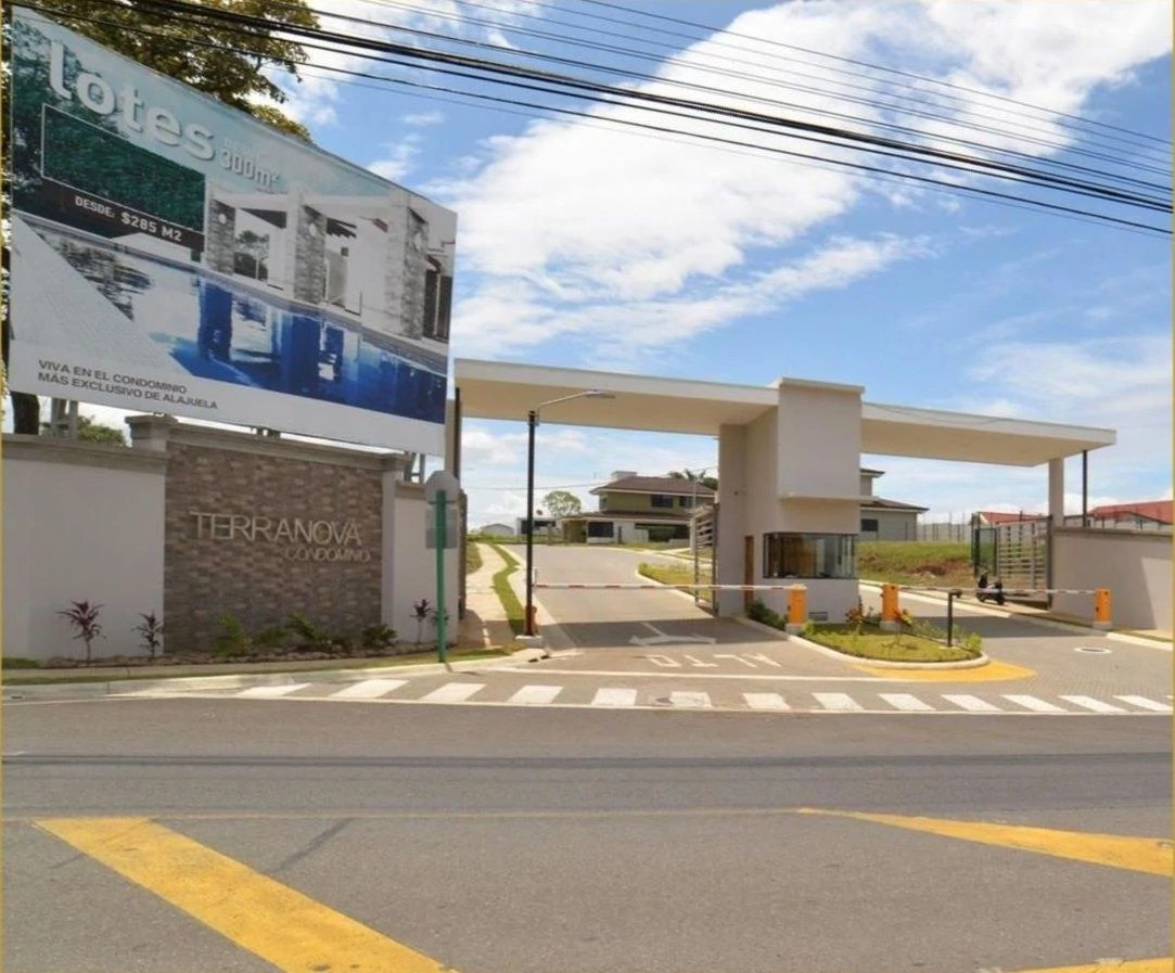 lot for sale condominio Terranova La Ceiba San Isidro Alajuela CR
