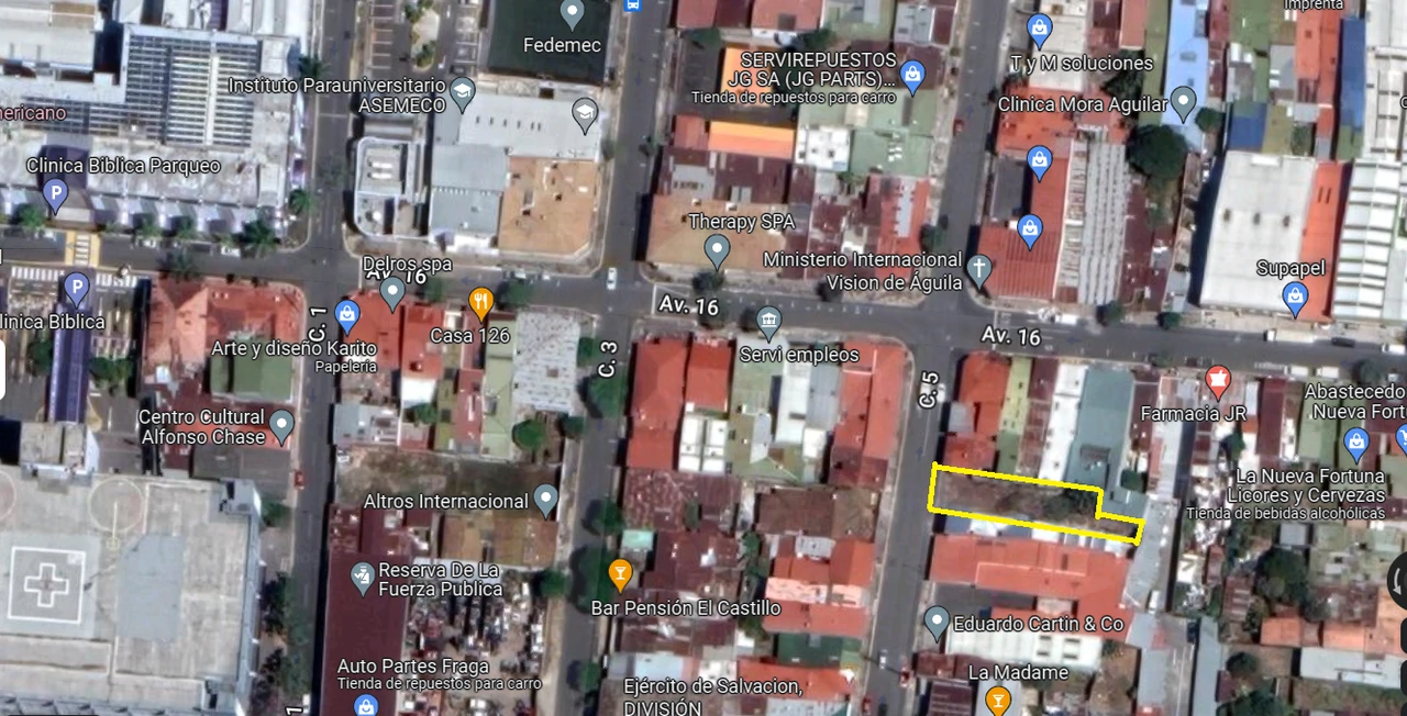 LOTE EN EL CENTRO DE SAN JOSE: Home Construction Site For Sale in Centro