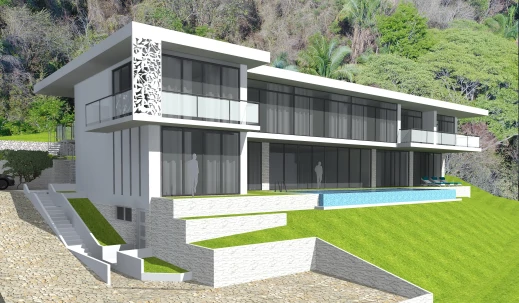 Oceanview property with a possible building  project of 10 apartments  for sale in Playa Carrillo - Gallery image 4