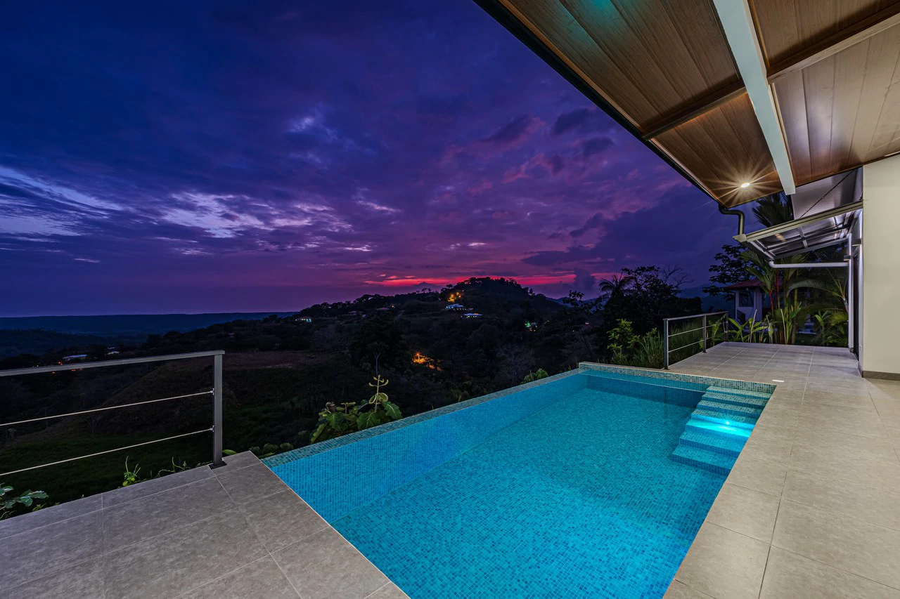 CHONTALES NEW VILLA WITH PANORAMIC OCEAN AND MOUNTAINS VIEWS: Mountain Villa For Sale in Ojochal - Gallery image 53