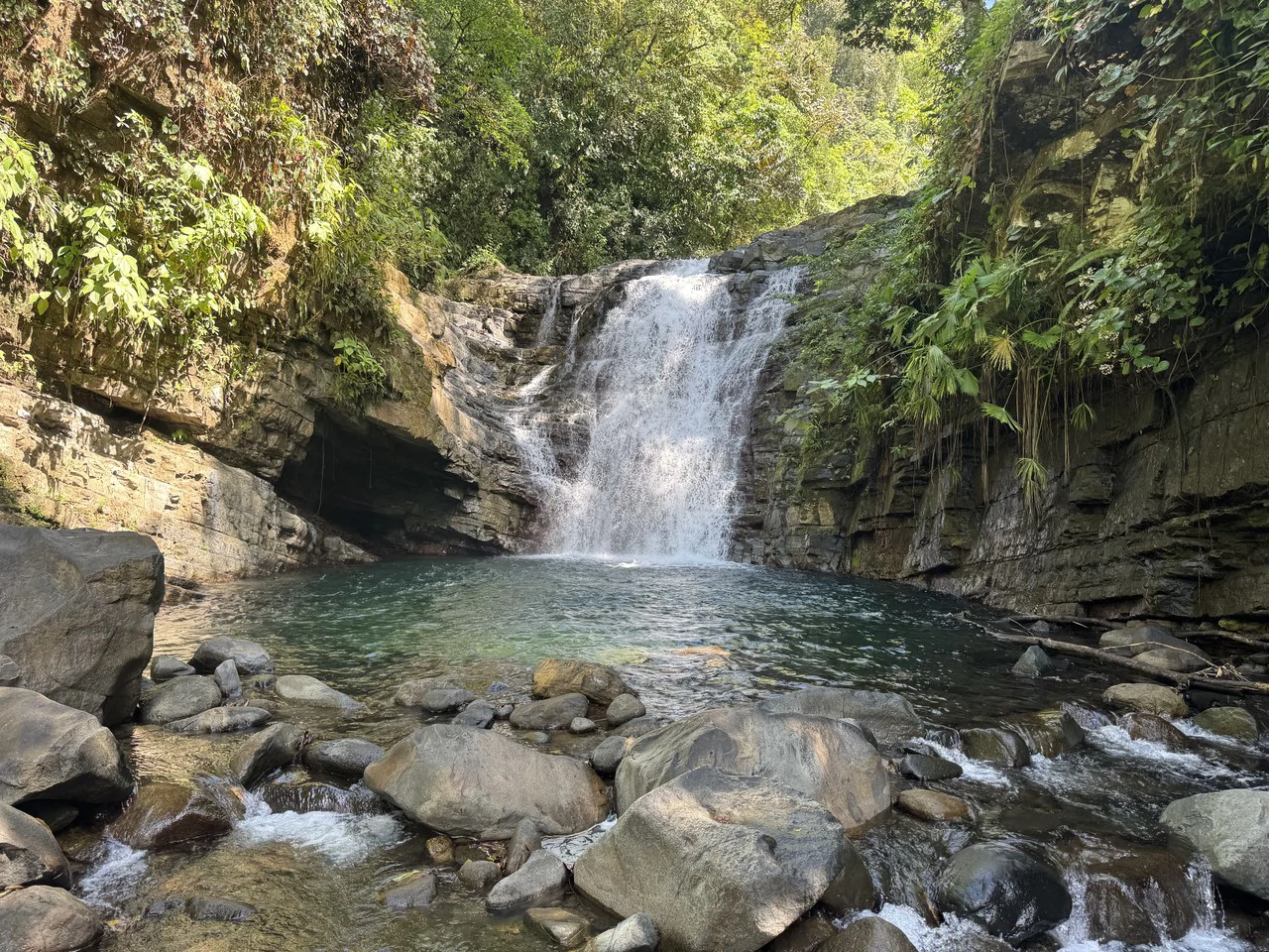 101 Acre Waterfall Riverfront and Ocean View Farm in Playa Uvita