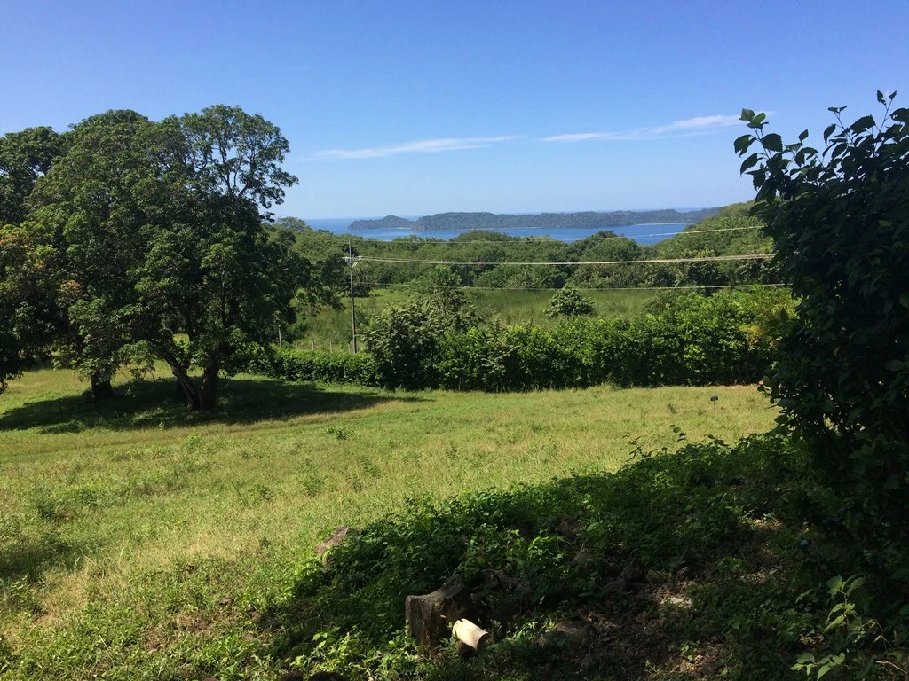 Great Ocean, valley and garden view Lots for sale in a Private Gated Community in Peninsula Papagayo