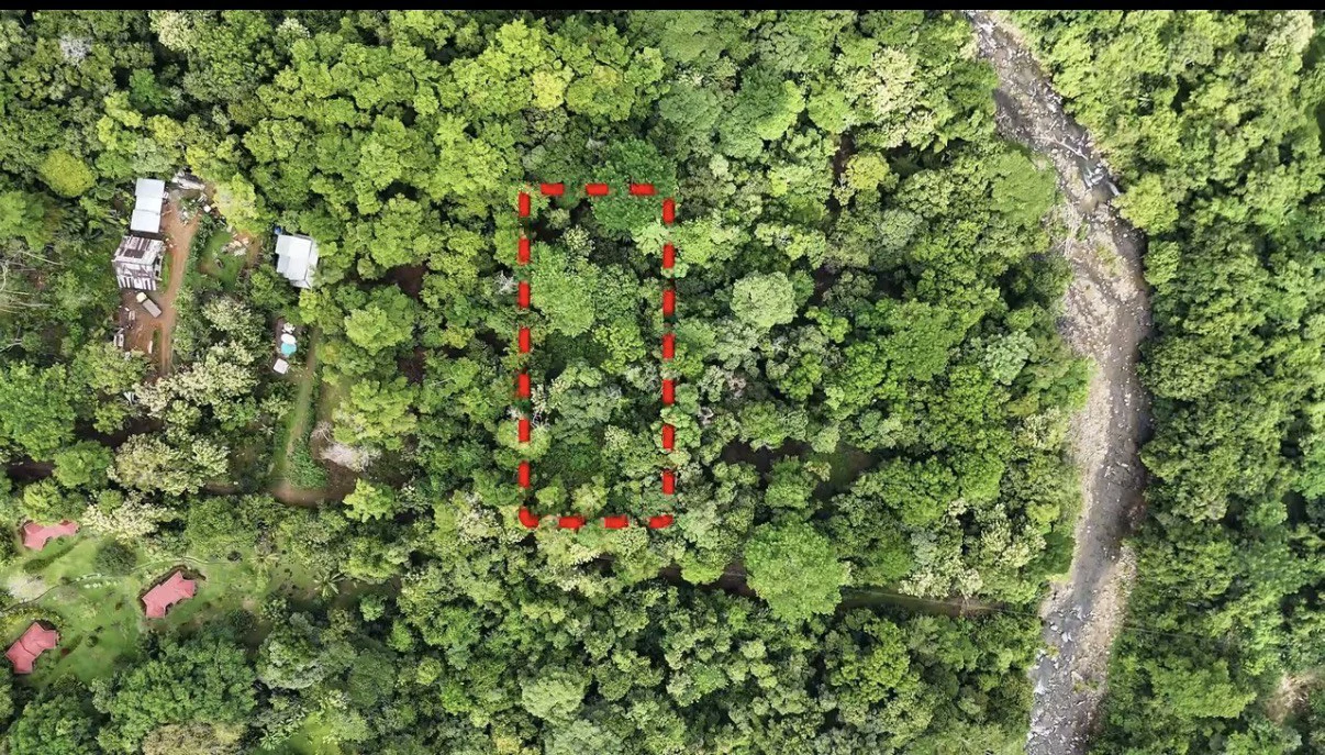 Near the Coast Home Construction Site For Sale in Uvita