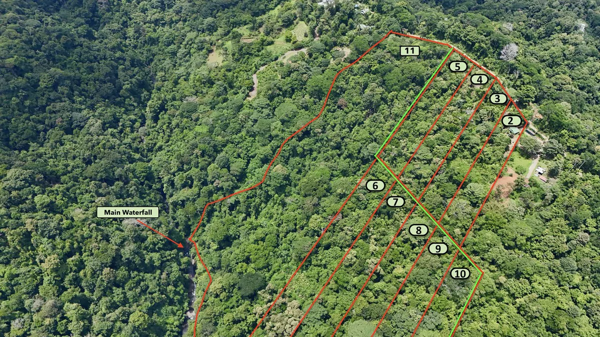 La Unión Road Development – Buildable Lots with River Access in Uvita