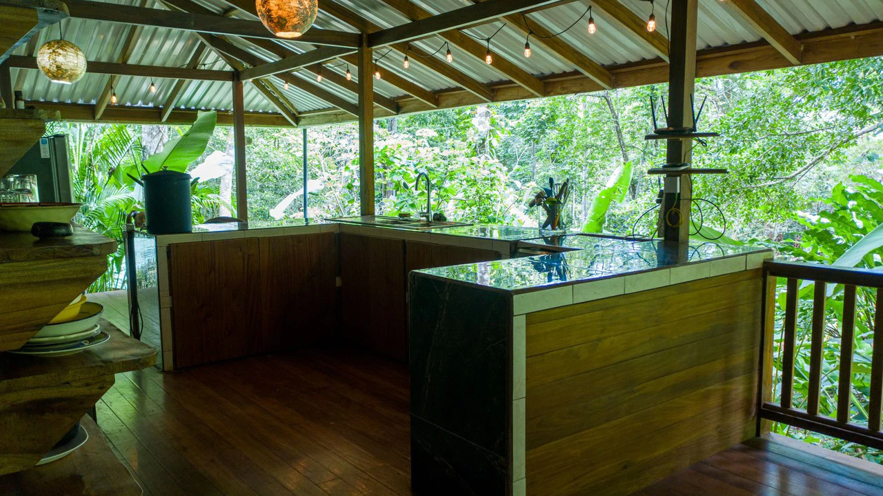 4 Bd/3 Ba - Two Caribbean Homes w/ Pool, on 5000m²: Dual Home Jungle Property in Punta Uva - Gallery image 7