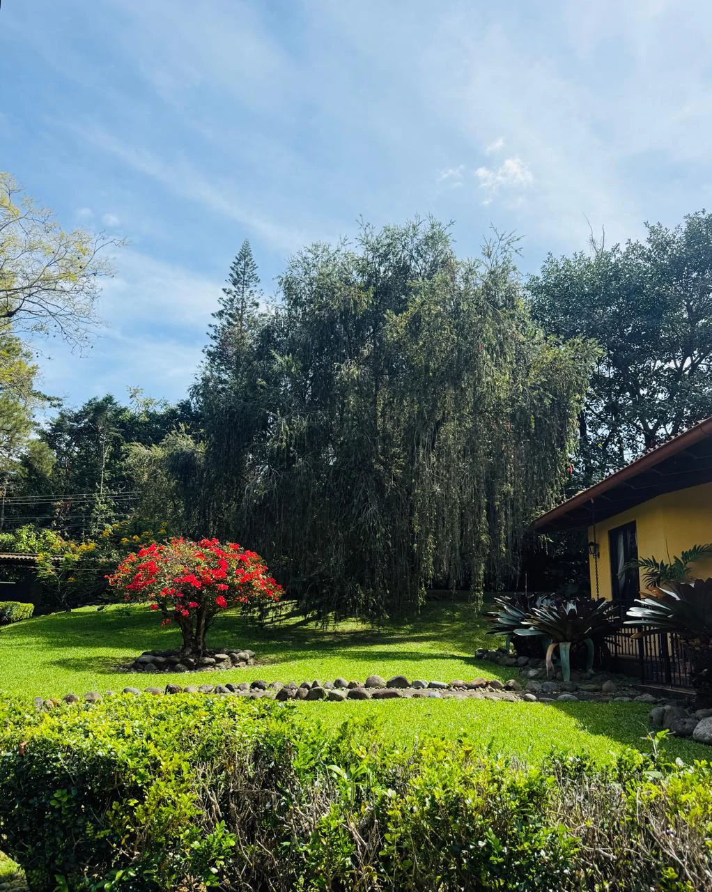 Detached single-family home for sale Costa Rica Escazu with big garden