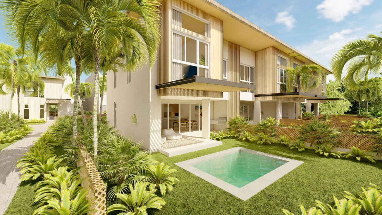 Townhouse B. FF18: Luxurious and spacious Pre-construction townhouse with pool - Within an exclusive community near the sea with a private lake! - Gallery image 10