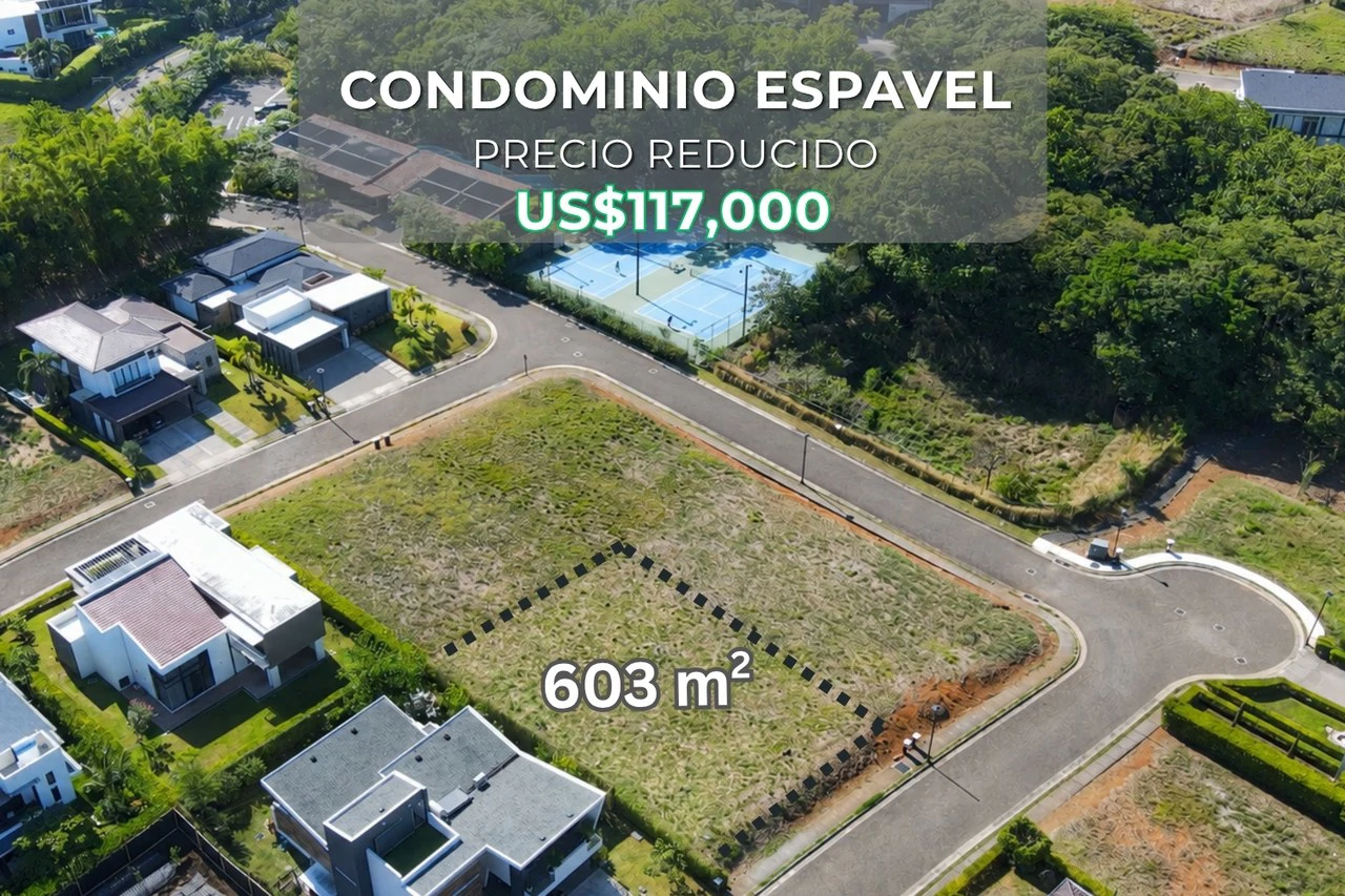 Lote Condominio Espavel: Premium lot for sale – Condominio Espavel, La Guácima