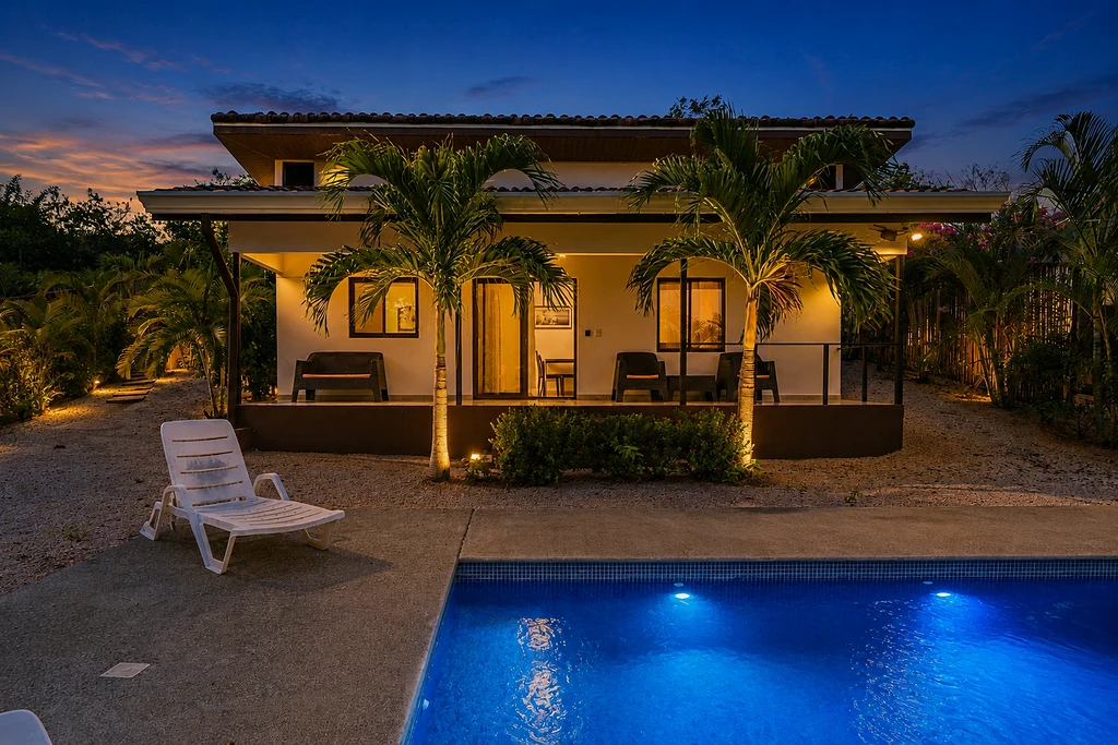 Villa Los Monos: High-Income 9-Unit Rental Property Near Playa Grande