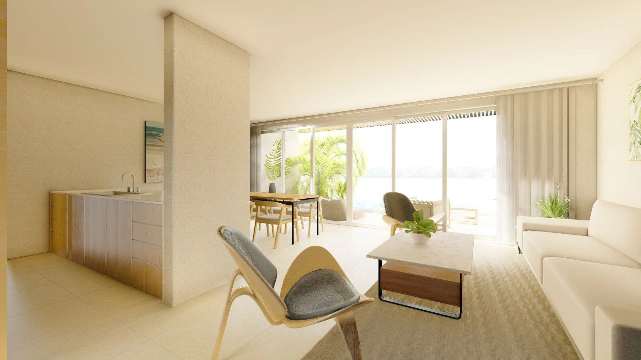 Townhouse B. FF17: Luxurious and spacious Pre-construction townhouse with pool - Within an exclusive community near the sea with a private lake! - Gallery image 9
