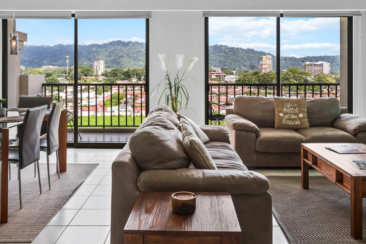 6th Floor 3-bedroom JacoBay Condo with Panoramic Sunrise, Mountain and Ocean Views