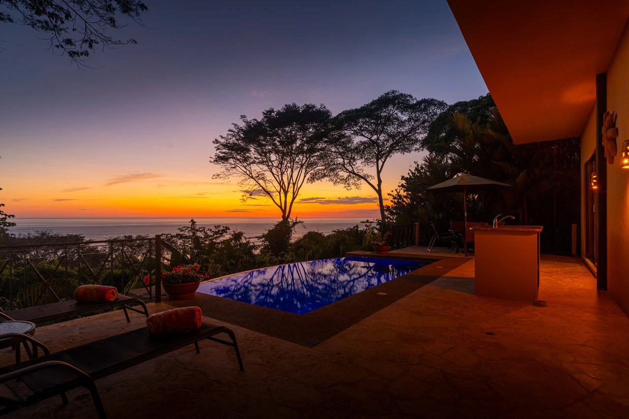 Canto Del Mar, Villa 3, Front Ridge Full Sunset Ocean and Jungle Views!: Mountain Villa For Sale in Dominicalito - Gallery image 72