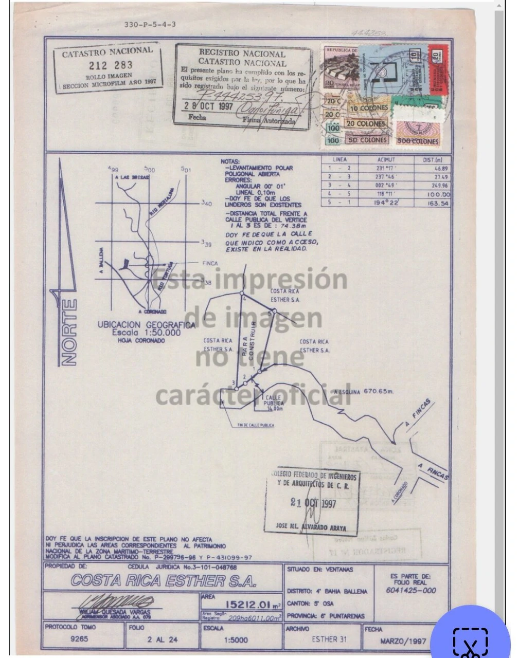 3.75-Acre Jungle Lot with Creek in Ventanas de Osa, Puntarenas - Gallery image 12