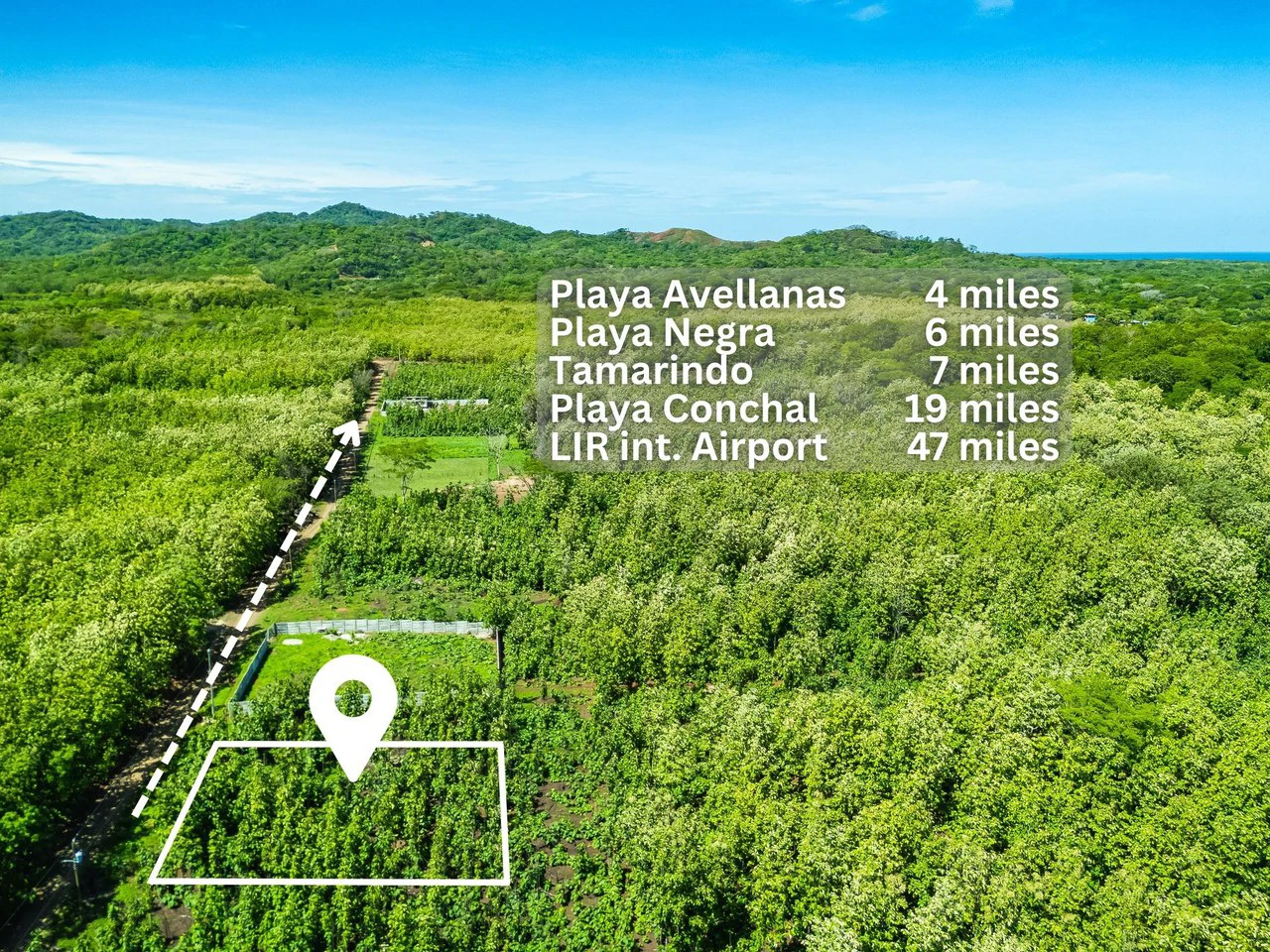 San Jose de Pinilla Lot: Affordable Mixed Use Lot Between Tamarindo & Avellanas - Gallery image 12