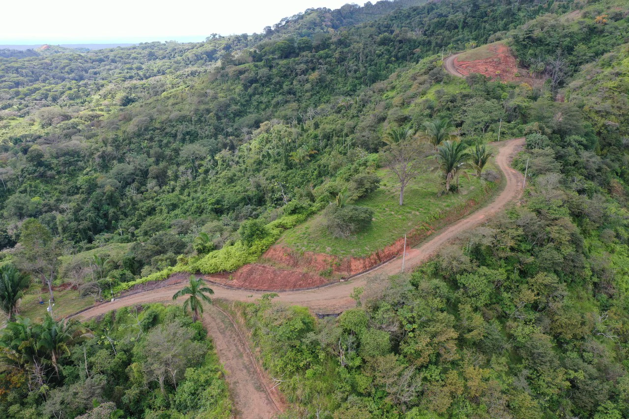 Sunset Ocean View Land with Cano Island Views: Home Construction Site For Sale in Ojochal - Gallery image 3