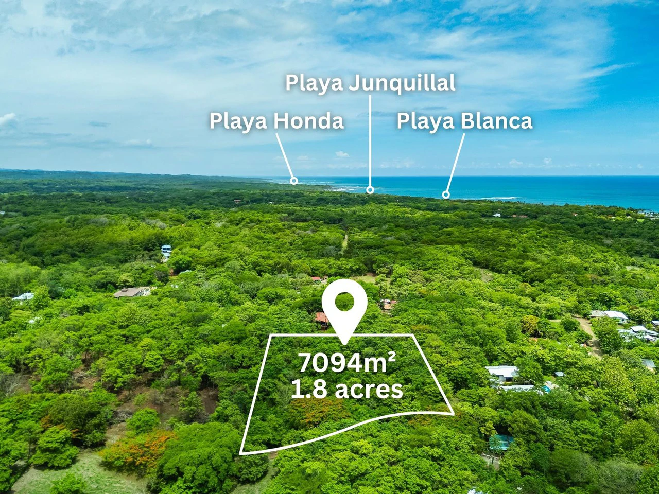Adventure Meets Nature: Private 1.75acres Lot Minutes from Playa Negra - Gallery image 3