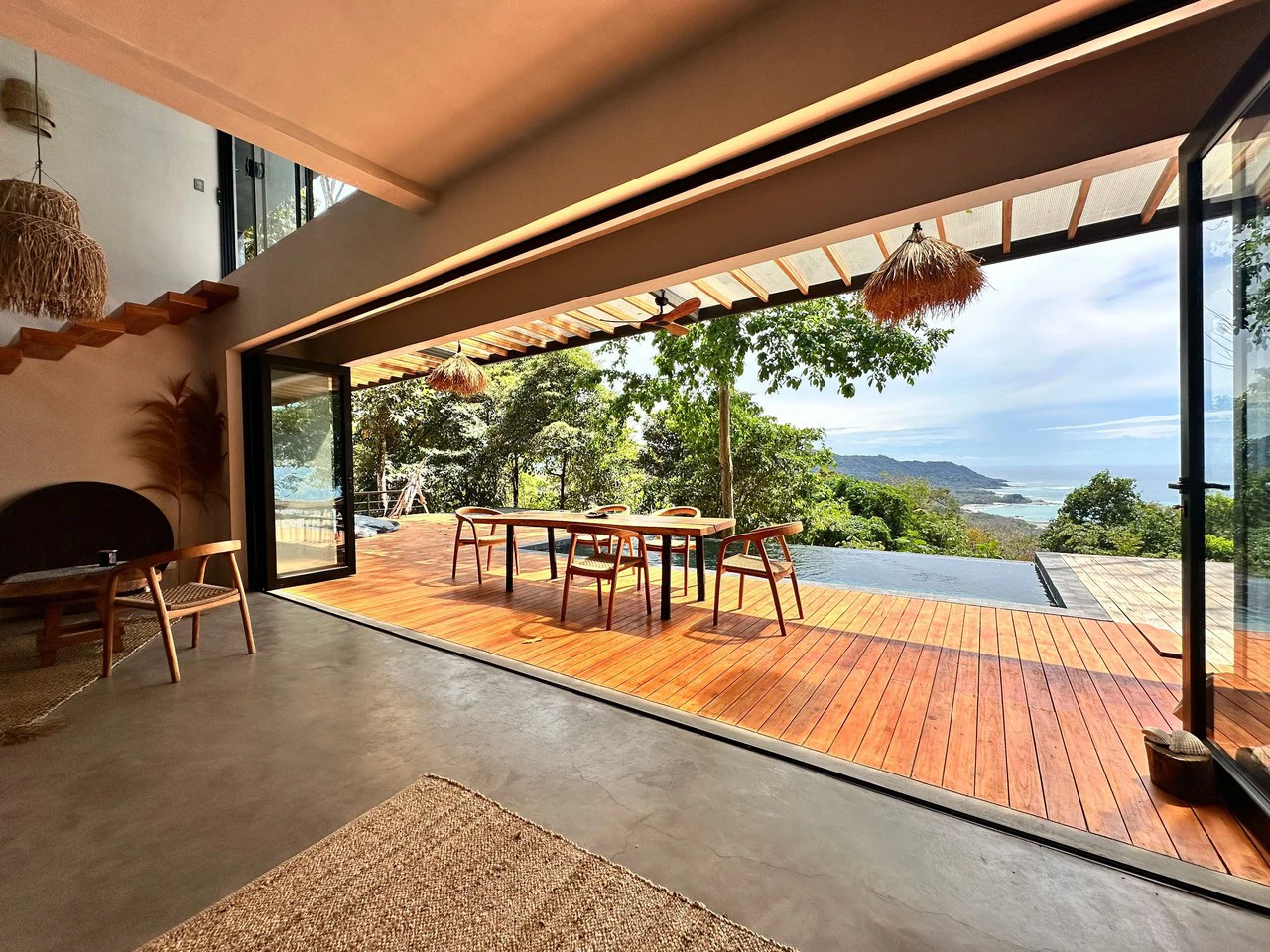 Private Hilltop Villa with Breathtaking Ocean Views in Santa Teresa: Modern Ocean View Villa with Guest house Bali-Inspired Design | Santa Teresa | $1.98M - Gallery image 2