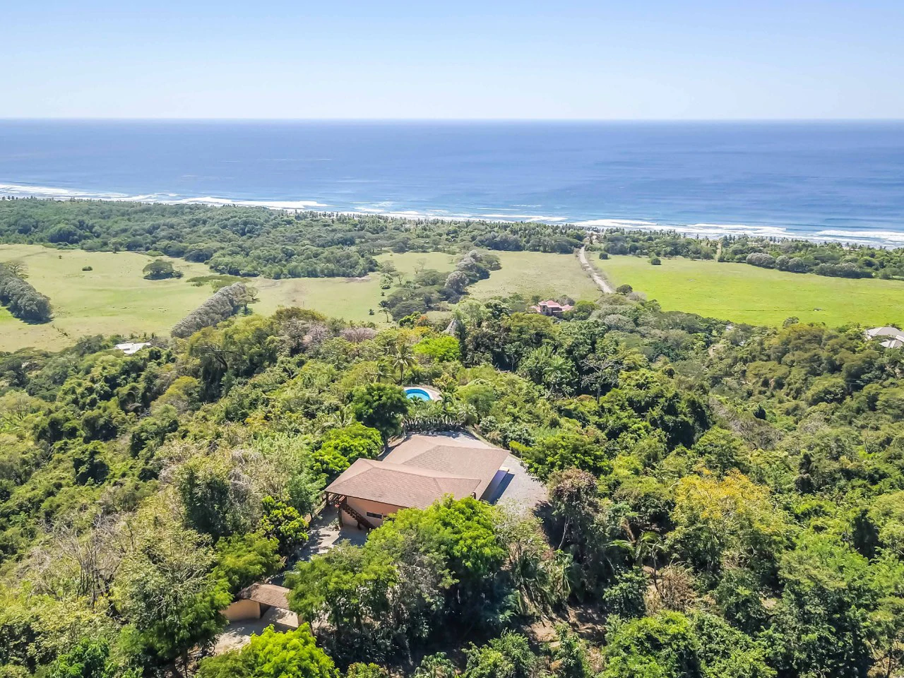 Villa Los Loritos:  Luxurious Retreat w/ Panoramic Ocean Views On 5 Hectares
