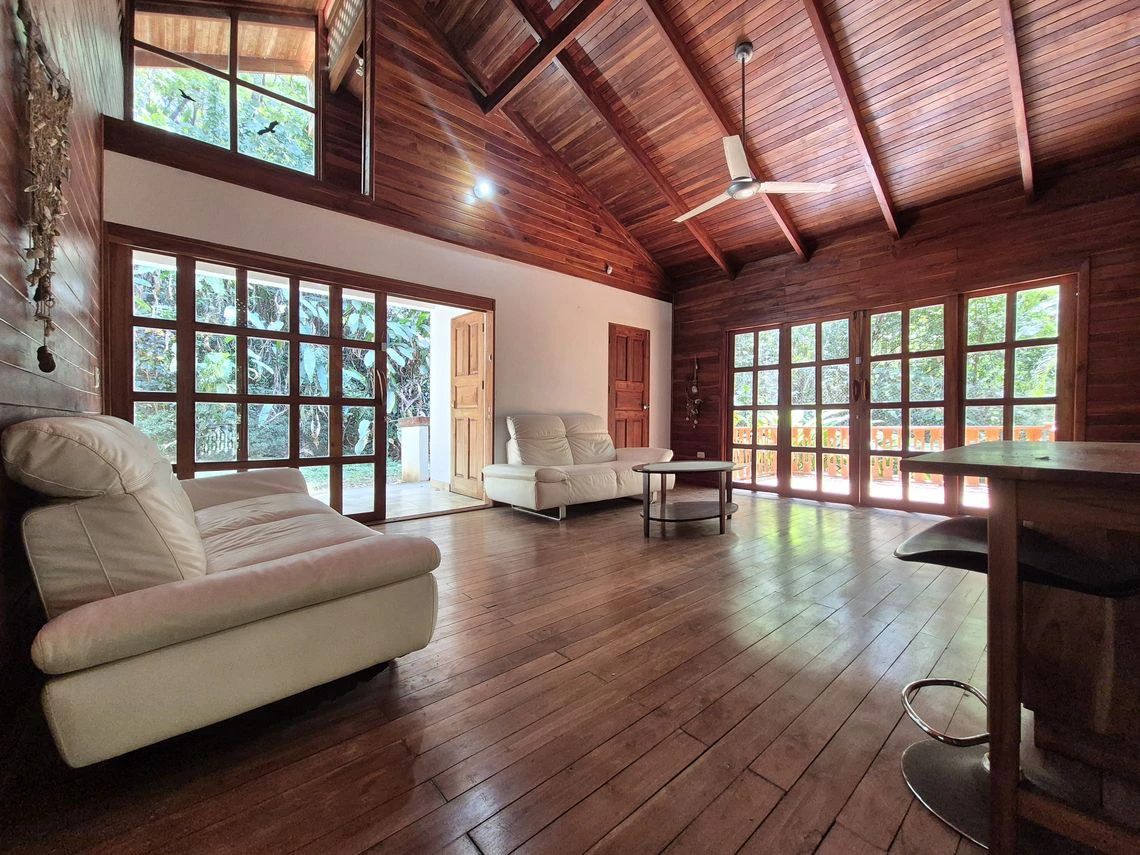Casa Mango: Price Drop - Peaceful Teak Chalet-Style Home With Expansion Potential in a Lush Tropical Setting Near Samara - Gallery image 17