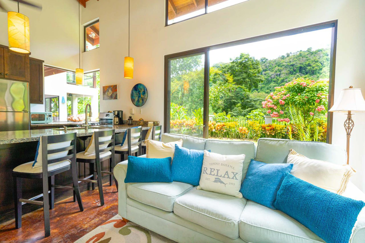 Luxury Waterfall-View Home with Guest House near Dominical, Costa Rica: Mountain House For Sale in Dominical - Gallery image 6