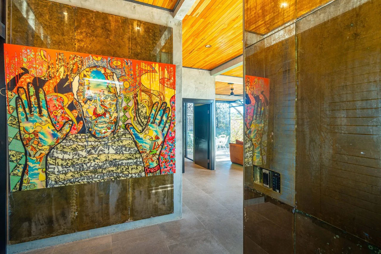 Casa Moon Diablo: Iconic Ocean View Luxury Estate with Infinity Pool, Rooftop Patio, Gym & Sauna in Manuel Antonio - Gallery image 30