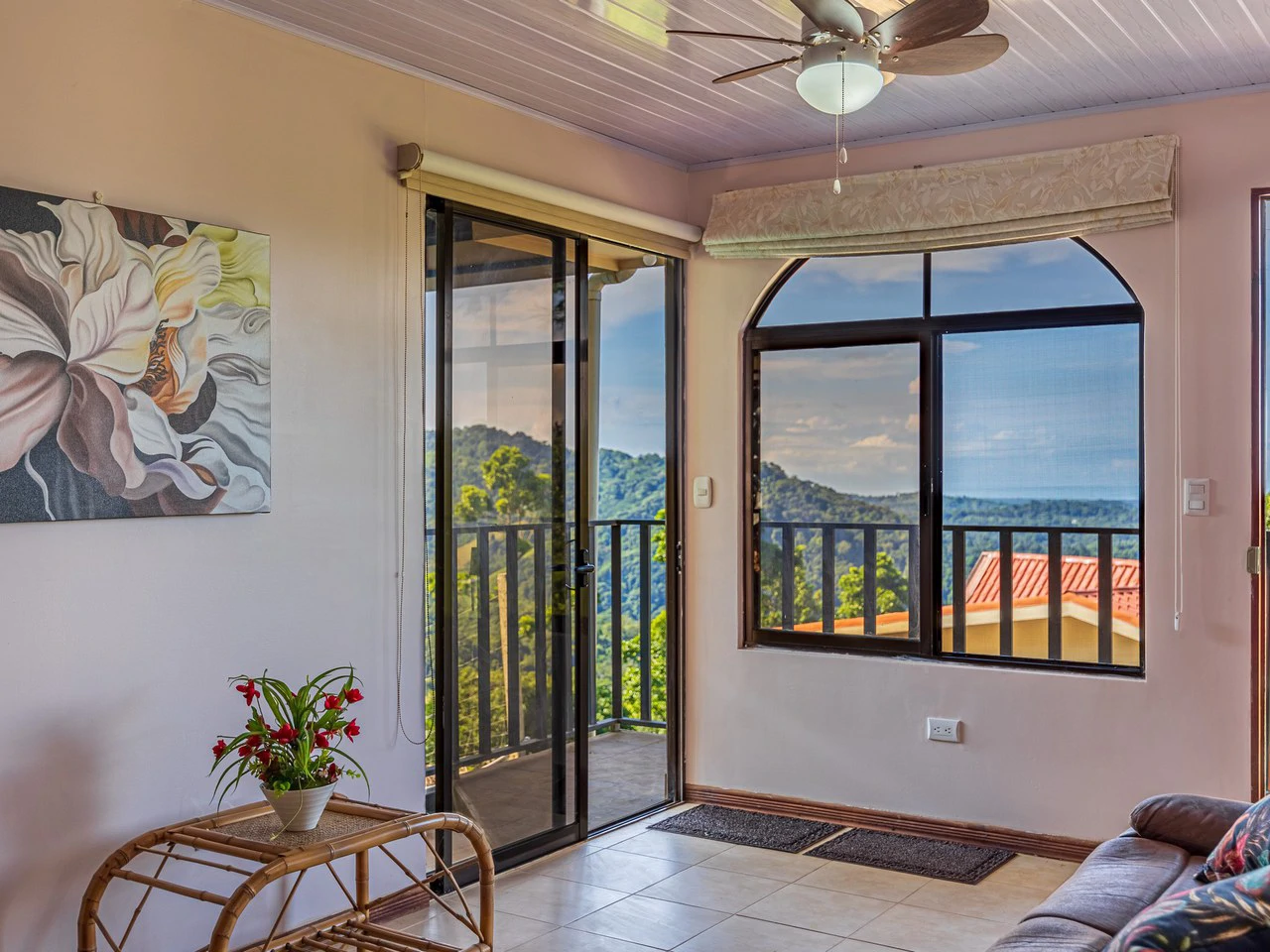 11.25 ACRES- 4 Bedrooms, Two Homes, Panoramic Ocean & Mountain Views With Stream, 30+ Fruit Trees, 40 Minutes to Quepos!!! - Gallery image 41