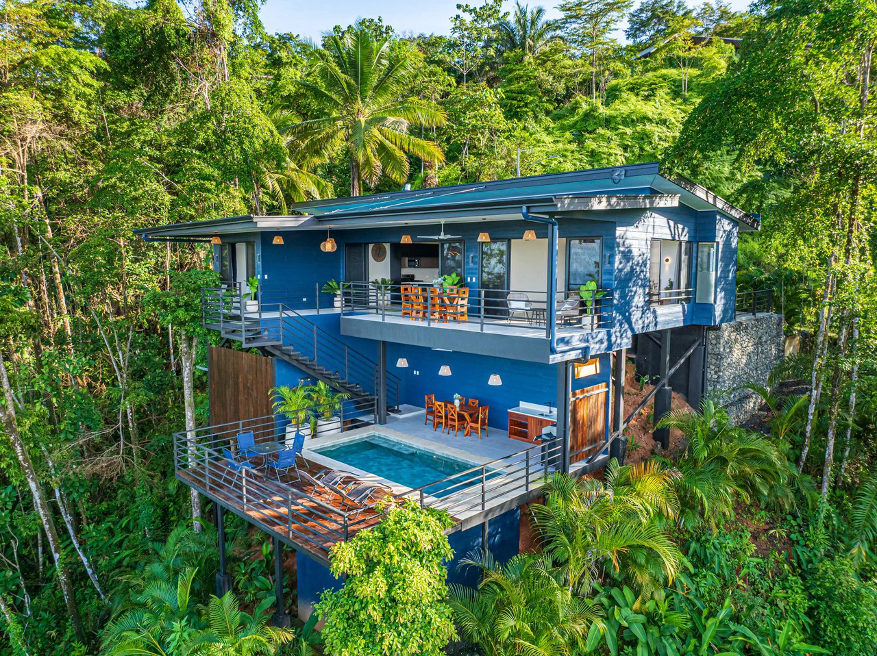 Villa del Altamonte: Best Ocean View Home in the Hills of Uvita.