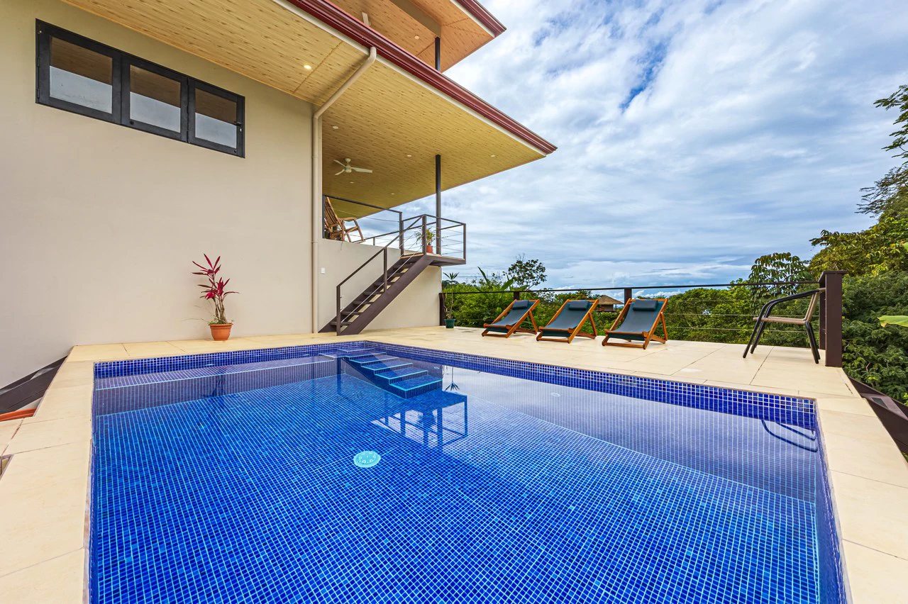 Ocean View Home with Cano Island And Whale Tail Views | San Josecito: Mountain House For Sale in Ojochal - Gallery image 10