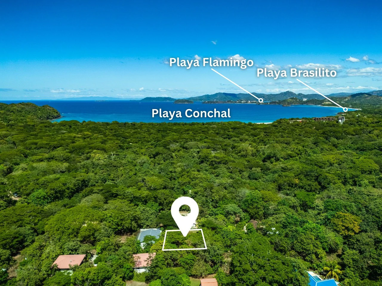 Lomas de Conchal #9: Affordable Residential Lot With Water