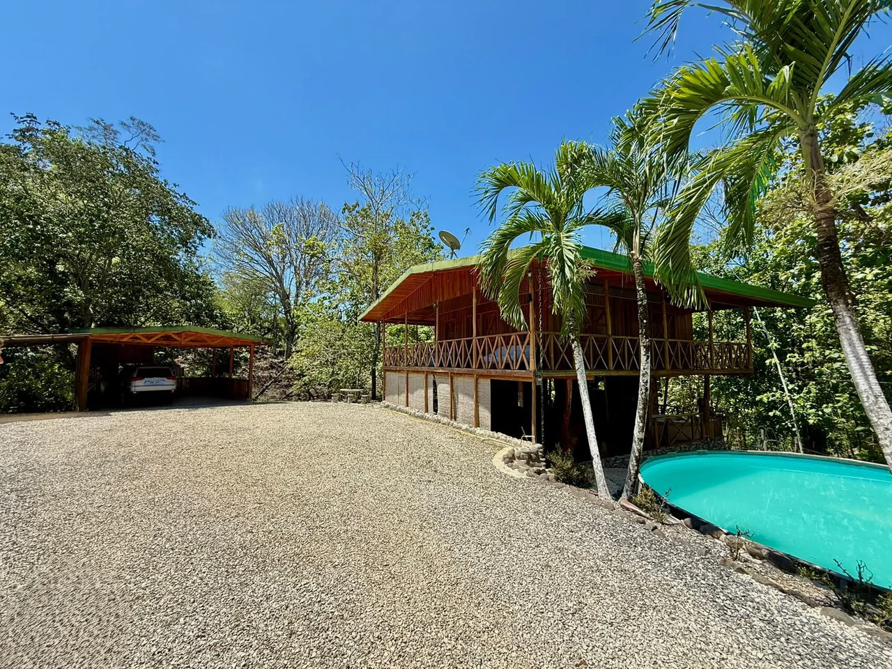 Cobano Jungle Lodge: Santa Fe de Cobano, Costa Rica  Tropical Home with Guest House,  Airbnb Potential & Jungle Privacy ONLY $249,000 USD! - Gallery image 4
