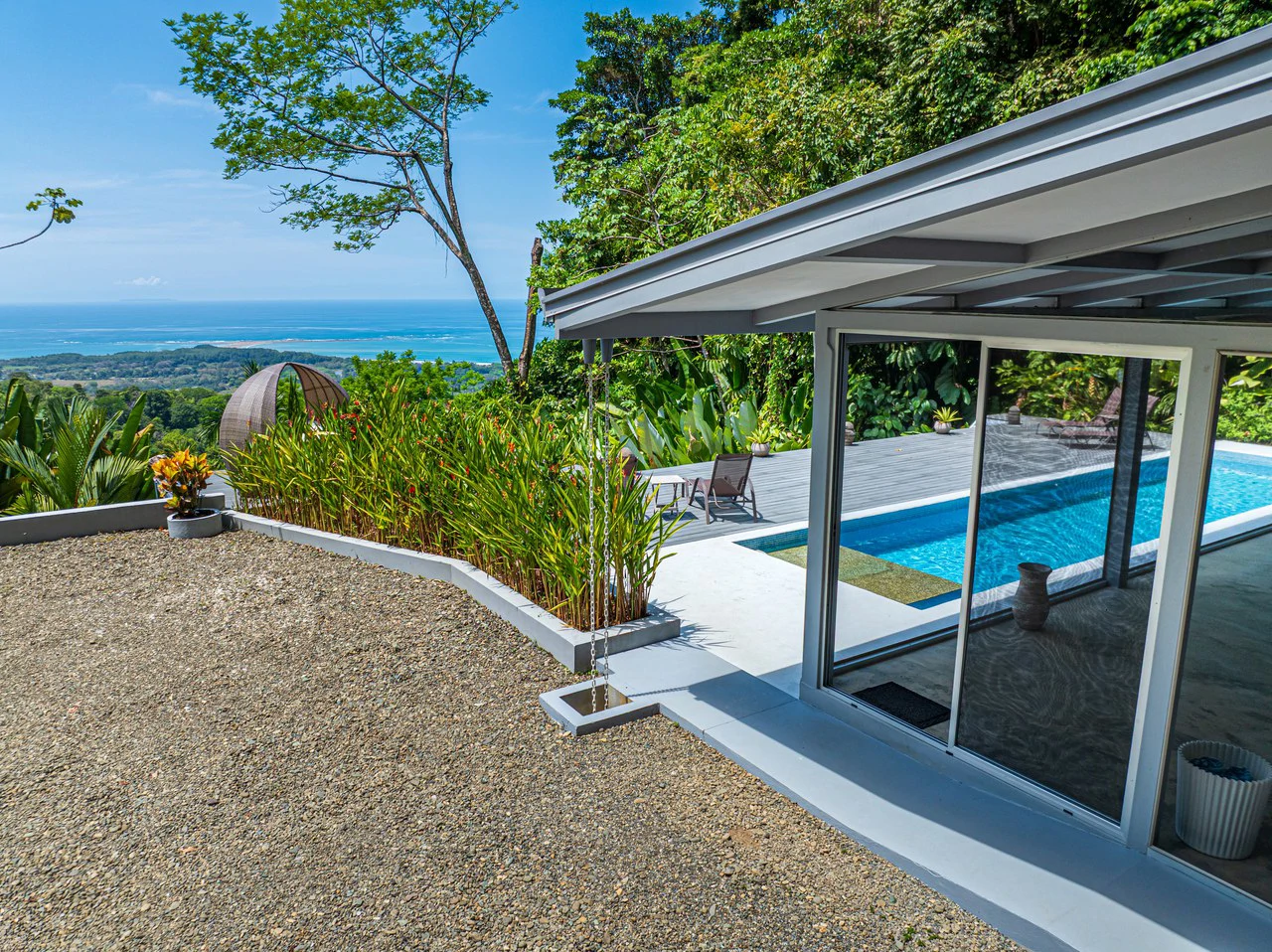 Uvita Ocean and Whale Tail View Modern Home on 3.64 Acres in Exclusive Enclave - Gallery image 9