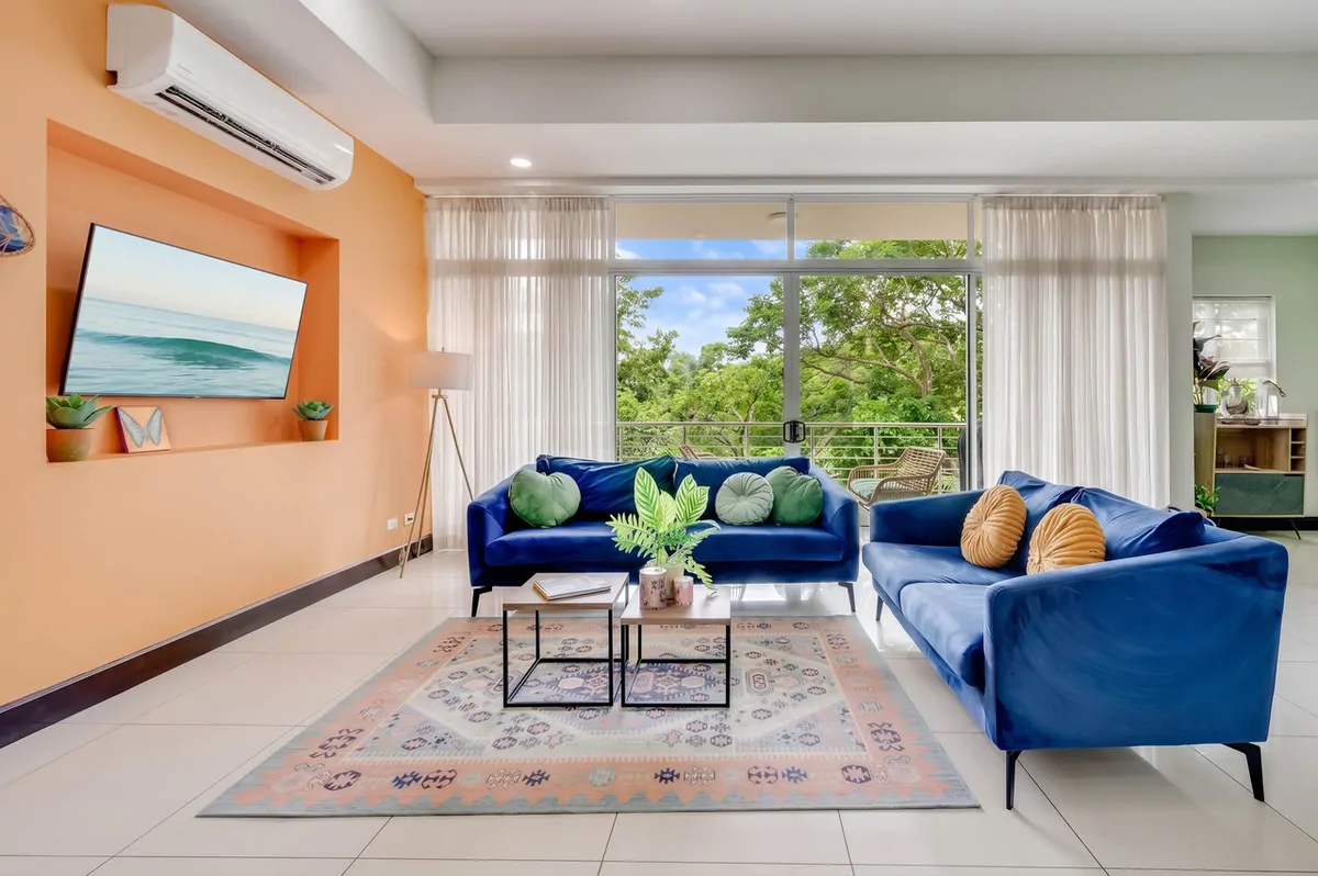 Pacific Park 305: Colorful Tropical Living Steps from Tamarindo Beach