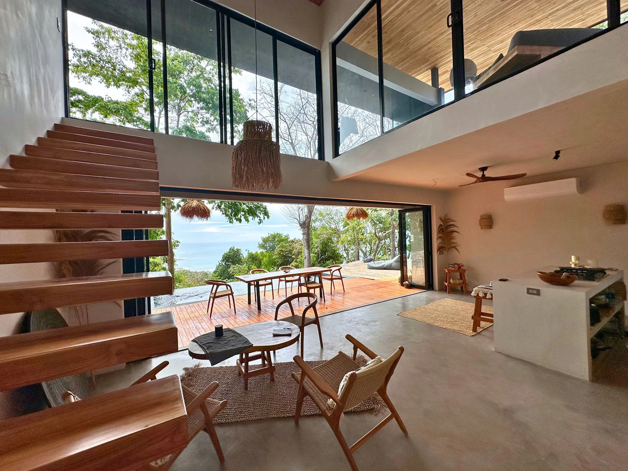 Private Hilltop Villa with Breathtaking Ocean Views in Santa Teresa: Modern Ocean View Villa with Guest house Bali-Inspired Design | Santa Teresa | $1.98M - Gallery image 7