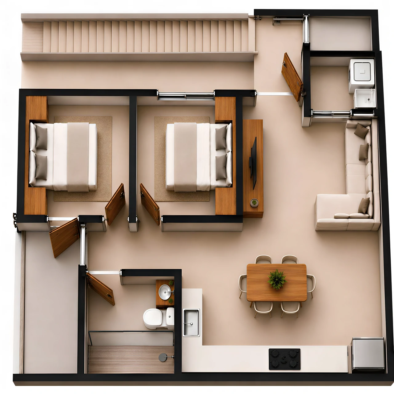 912 Flats: 6-Unit Boutique Building Near Playas del Coco, Guanacaste, Costa Rica - photo 13