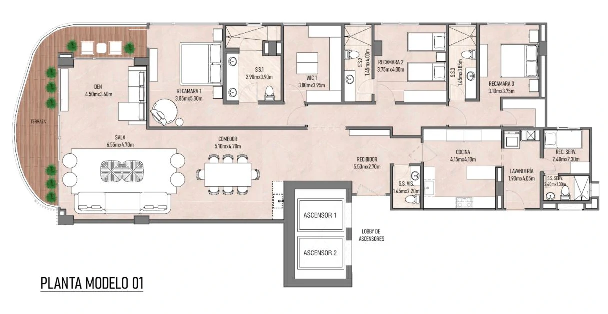 EXCLUSIVE OCEAN-VIEW LIVING IN PUNTA PACÍFICA: 3-BEDROOM, 313 M² RESIDENCE FOR $1,167,000 - photo 5