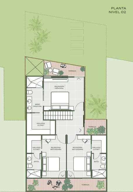 Project 14 Patios in Altos del Golf / Modern Architecture and Nature. - photo 7