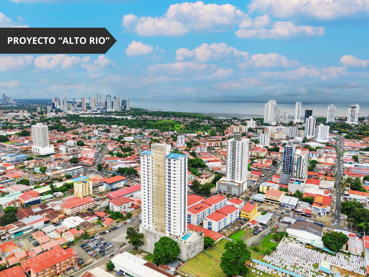 Urban Living & Real Estate Investment in Panama City | PH Alto Río near to Vía España