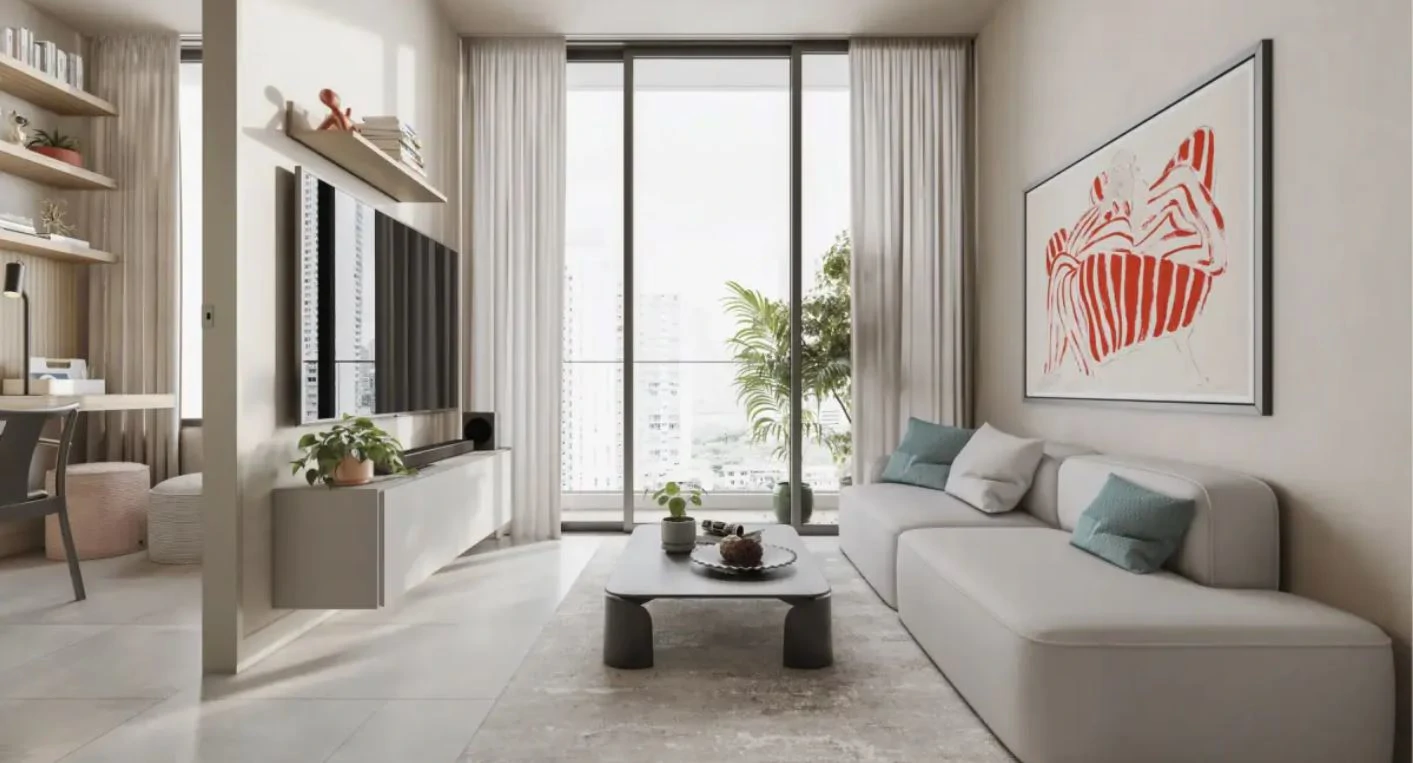 Smart Investment Opportunity in Bella Vista, Panama – Modern 43m² Apartment with Premium Tech Amenities