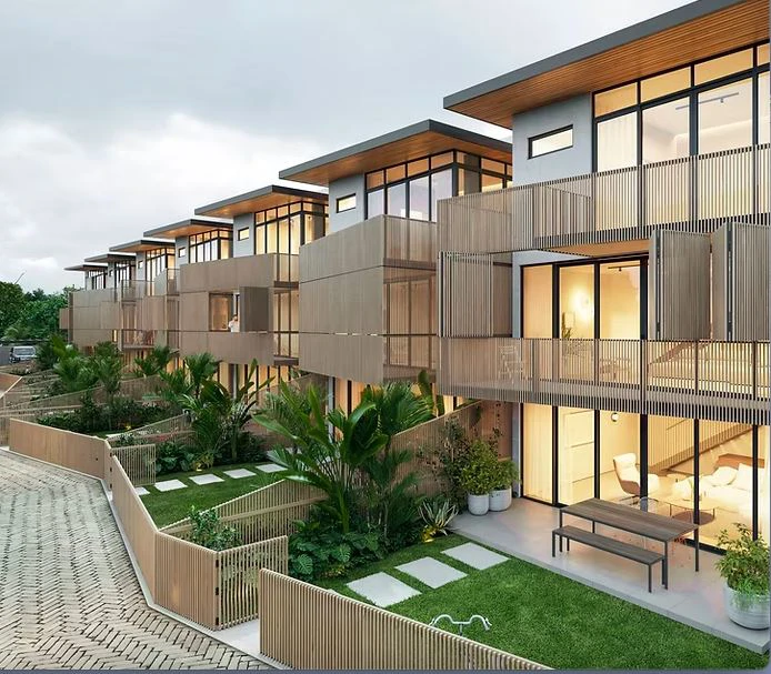 Project 14 Patios in Altos del Golf / Modern Architecture and Nature.