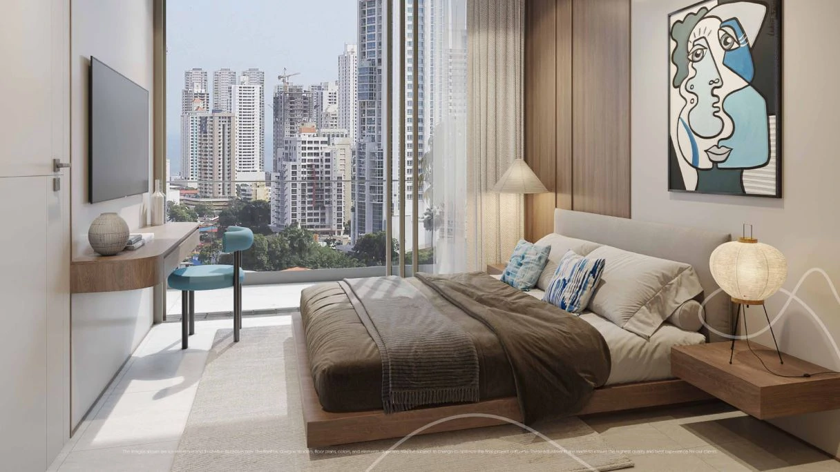 Feel ALIVE in Panama’s Art District | High-Floor 2-Bedroom Lock-Off – $331,444