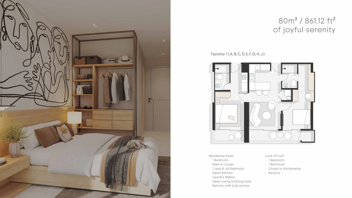 Feel ALIVE in Panama’s Art District | High-Floor 2-Bedroom Lock-Off – $331,444 - photo 3