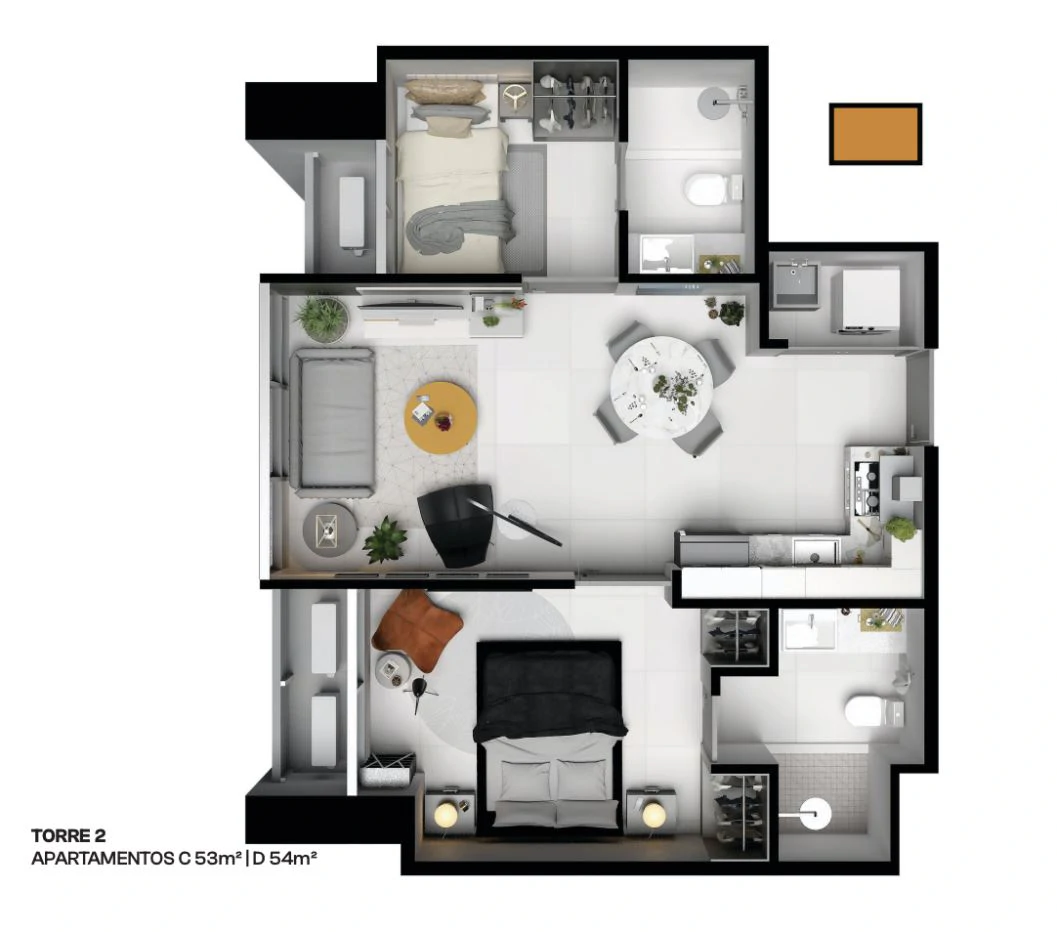 WHERE CITY LIFE “BLOOMS” | 54 M² 2-BEDROOM ON VÍA ESPAÑA FOR $169,980 - photo 5