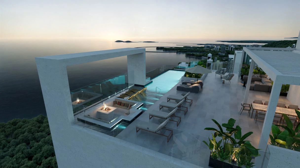 YOUR PRIVATE SKY RESIDENCE ABOVE THE PACIFIC | 350 M² AND 4 BEDROOMS FOR $1,709,015